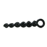 Icicles No 39 Glass Dildo in Black