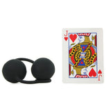 Mack Tuff Silicone Erotic Balls in Black