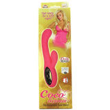 Coco Licious Rechargeable Dual Wand Vibe in Pink