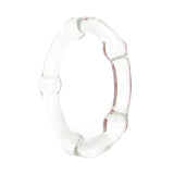 Glass Cock Ring 40mm in Clear