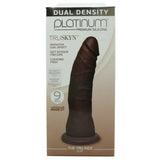 TRUSKYN The Tru Ride Slim 9 Inch Dildo in Chocolate