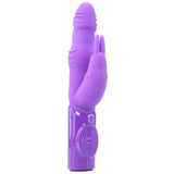 Audrey Silicone Pearl Rabbit Vibe in Neon Purple