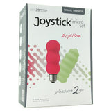 Joystick Papillon Micro Vibe Set in Pink & Pistachio