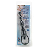 Vibrating Pleasure Beads in Black