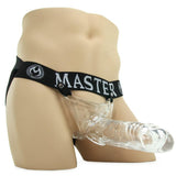 Master Series Grand Mamba Cock Sheath in Clear