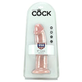 King Cock 9" Dildo in Flesh