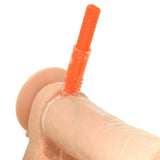 Go Stix Super-Slim Vibrating Ring in Tangerine