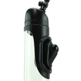 Perfect Touch Vibrating Penis Pump in Black