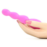 Climax Silicone Vibrating Bum Beads in Pink