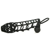 Mack Tuff Vibrating Cock Cage in Black