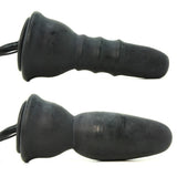 Maxx Men Inflatable Vibrating Ripple Plug in Black