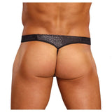 Black Cobra Micro V G-String in S/M