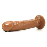 The 8 Inch Classic Platinum Vac-U-Lock Attachment in Brown