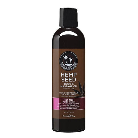 Natural Massage & Body Oil 8oz/236ml in High Tide
