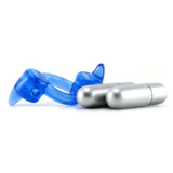 Spice It Up! Double Action Couples Cock Ring in Blue