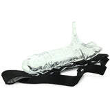 Master Series Grand Mamba Cock Sheath in Clear