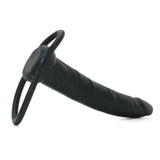 Silicone Love Rider Dual Penetrator in Black