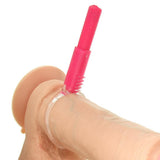 Go Stix Super-Slim Vibrating Ring in Strawberry