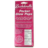 Bachlorette Party Pecker Glow Pops in 4 Pack