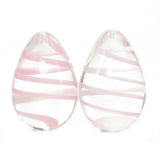 Crystal Premium Glass Eggs in Clear