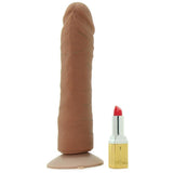 The Realistic 8 Inch UR3 Vac-U-Lock Cock in Brown