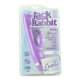 Triple Motor Silicone Jack Rabbit Vibe in Purple