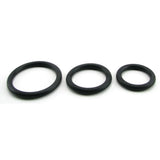 Rubber Cock Rings 3 Piece Set