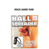 Leather Ball Spreader in Medium