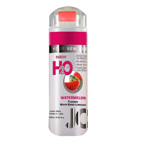 H2O Watermelon Flavored Lubricant in 5.25oz/150ml
