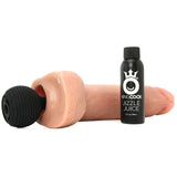 King Cock 9" Squirting Cock with Balls in Flesh