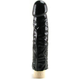 Quivering Cock Vibrating Dildo in Black