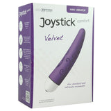 Joystick Comfort Velvet Silicone Mini Vibe in Violet