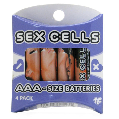 Sex Cells AAA Batteries in 4 Pack
