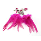 Fetish Fantasy Fancy Feather Nipple Clamps in Pink