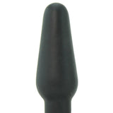 Platinum Silicone The Tru Plug Taper in Black