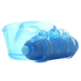 The MachO Vibrating Cock Sling in Blue