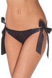 Polka Dot Side Tie Panty in OSXL