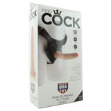 King Cock Strap-On Harness with 7" Cock in Flesh