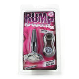 Rump Shakers Small Vibrating Butt Plug in Black