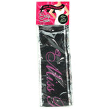 Miss Bachelorette Glow in the Dark Sash in Black