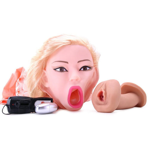 Bree Olson Doggy Style Vibrating Inflatable Doll