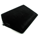 Black Label Microfibre Wedge in Black