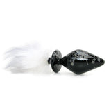 Bunny Tail Glass Plug in Large