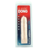 Classic 8 Inch Dildo in White