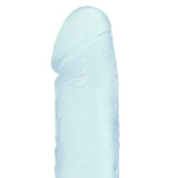 Crystal Jellies 6 Inch Ballsy Cock in Clear