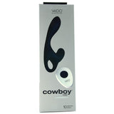 Cowboy Rechargeable Prostate Vibe in Just Black