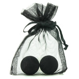 Silicone Ben Wa Balls in Black