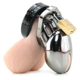 CB-6000S Male Chastity Device Chrome in 2 1/2 Inch