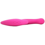 Linea Duo Rechargeable Silicone Vibe in Pink