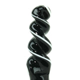 Crystal Noir Seduce Glass Plug